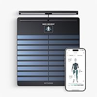 Body Scan - Smart Scale with Segmental Body Composition Analysis, Weighing Scales Body Weight & Vascular Age, Visceral Fat, Heart Rate, iOS/Android