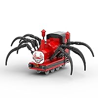 Choo-Choo Train Charles Building Set, Horror Spider Train Monster Model Collectible Building Blocks Birthday Gift for Fans (260 Pcs)