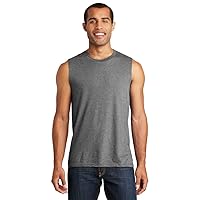 District Men's V.I.T. Muscle Tank Grey Frost