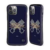Head Case Designs Officially Licensed Fast & Furious Franchise Piston Graphics Hybrid Case Compatible with Apple iPhone 14 Pro Max
