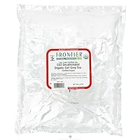 Frontier Co-op Earl Grey C02 Decaf., Certified Organic, Fair Trade Certified, Kosher | 1 lb. Bulk Bag | Camellia sinensis