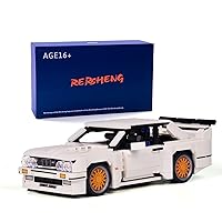 Speed Champions M3 E30 Sport Car MOC Technology Building Blocks and Engineering Toy, Adult Collectible Model Cars Set to Build, 1:14 Scale Race Car Model (678 Pcs)