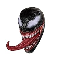 Halloween Scary Venom Mask, Horror Movie Characters Head Mask, Creepy Cosplay Party Props for Adults