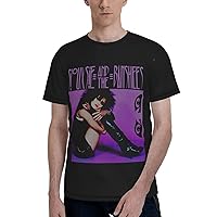 Siouxsie and The Banshees T Shirt Man's Fashion Tee Summer Exercise Round Neck Short Sleeves Shirts