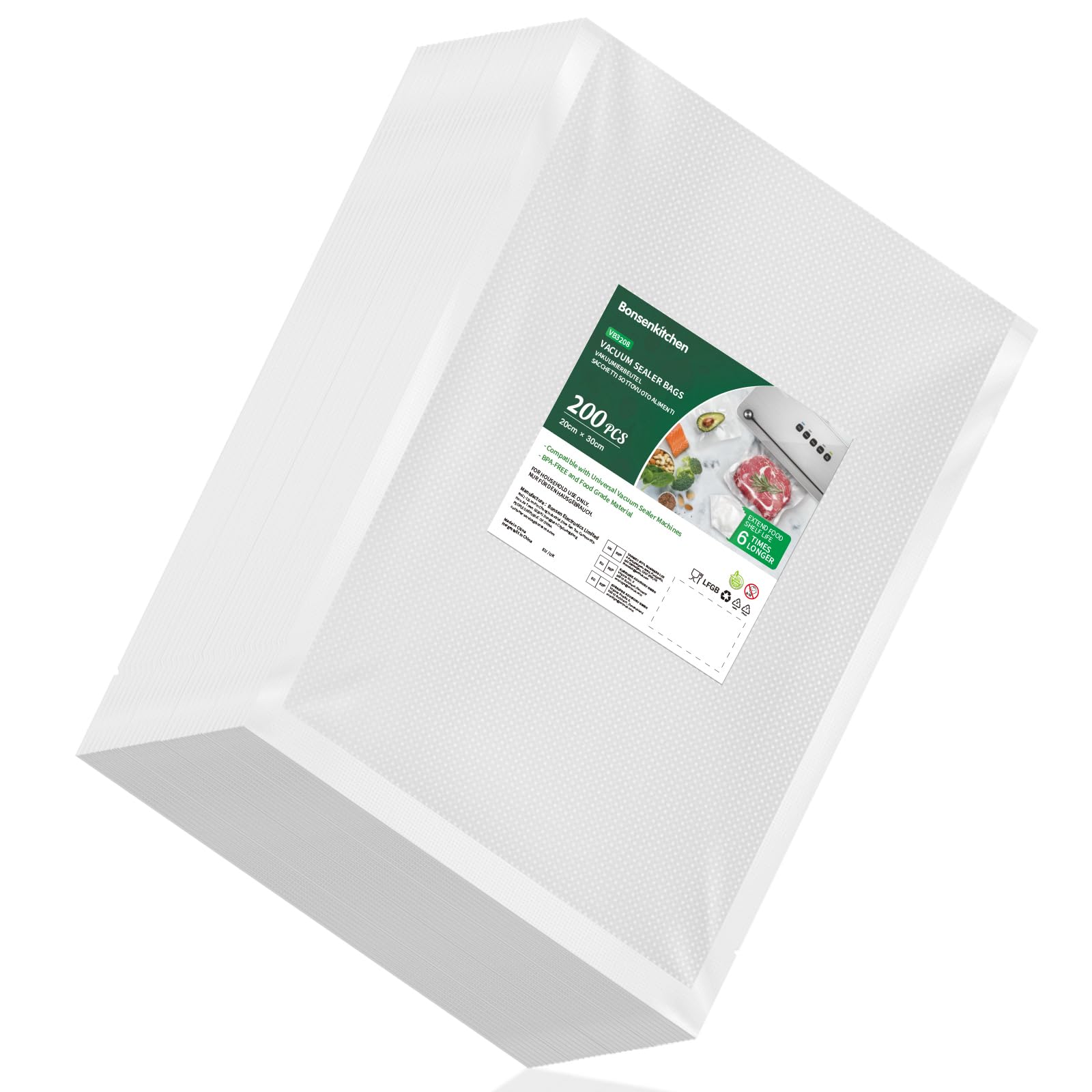 Cheap 5pcs Vacuum Sealer Storage Bags Air Pump for Food Saver Food Storage  Bags for Meal Prep Sous Vide | Joom