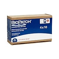 4151 Biopatch Protective Disk with CHG, Antimicrobial IV Dressing, 1.9 cm Diameter with 1.5 mm Center Opening, Medical Supplies