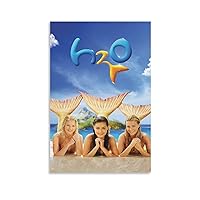 H2O Just Add Water Movie Poster Wall Art Paintings Canvas Wall Decor Home Decor Living Room Decor Aesthetic 16x24inch(40x60cm) Unframe-style