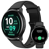 Smart Watch for Women Men Answer/Make Calls/Quick Text Reply/AI Voice Control, Smartwatch for Android Phones iPhone Samsung Compatible IP68 Fitness Tracker Heart Rate Blood Oxygen Sleep Monitor