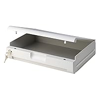SentrySafe Plastic Locking Drawer for SFW205 Fireproof and Waterproof Safes, Multi-Positional Safe Shelf Accessory for 1.6 and 2.0 Cubic Foot Safes, 915, WHITE
