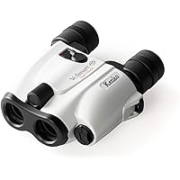 Kenko Image Stabilization Binocular VcSmart Compact White 12x21, Full Multi-Coating, for Sports,Hunting, Hiking, Bird Watch, Spector Sports, Concerts and Outdoor 101397