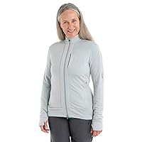 Icebreaker Women's Quantum Iii Long Sleeve Wool Athletic Full Zip Sweater