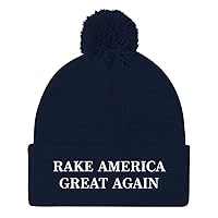 Rake America Great Again Beanie (Pom Pom Knit Cap)