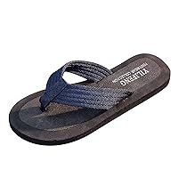 Mens Shoes with Soles Flip Flops Flat Toe Sandwich Beach Flip Flops For Men Men's Flip Flops Size 12
