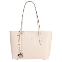 Pierre Cardin Women's Genuine Leather Large Shopper Shoulder Bag Multifunctional Elegant Women's Shopper Shoulder Bag Shoulder Bag