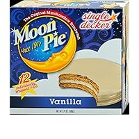 Single Decker Moonpies - Choose your favorite flavor - Chocolate, Vanilla, Banana & Salted Caramel (Vanilla)