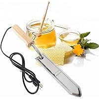 Electric Honey Uncapping Hot Knife, Electric Uncapping Knife Honey Scraper Bee Extractor Beekeeping Tools, 140-160℃ Maximum Temperature, for Honey Collection