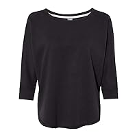 Women's Lounge Fleece Dolman Crewneck Sweatshirt - 8685