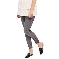 Motherhood Maternity Women's Maternity Comfortable Super Stretch Over The Belly Skinny Casual Dress Pant for Work Xs-3x