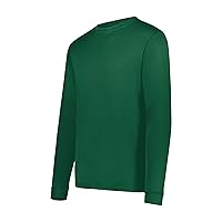 Augusta Sportswear Wicking Long Sleeve Sun Protection Athletic Shirt for Running, Hiking, Fishing, and Outdoor Activities