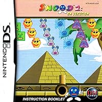 Snood 2 - On Vacation DS Instruction Booklet (Nintendo DS Manual ONLY - NO GAME) Pamphlet - NO GAME INCLUDED