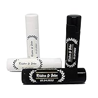Wedding Lip Balms | Personalized Wedding Favors | All-Natural Beeswax Lip Balm