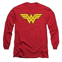 Popfunk Classic Wonder Woman Logo Longsleeve T Shirt & tickers