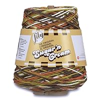 Lily Sugar'n Cream Cone Yarn, Woodland Trail Ombre