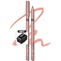 THESAEM Cover Perfection Lip Pencil - Slim, Easy-Blend & Overlip Makeup, Creamy Matte Lip Liner, Long-Lasting with Built-In Sharpener (02 Rosy)