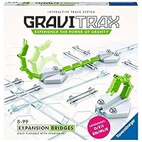 Ravensburger GraviTrax Bridges Expansion Set - Marble Run and STEM Toy for Boys and Girls Age 8 and Up - Expansion for 2019 Toy of The Year Finalist GraviTrax, 26169