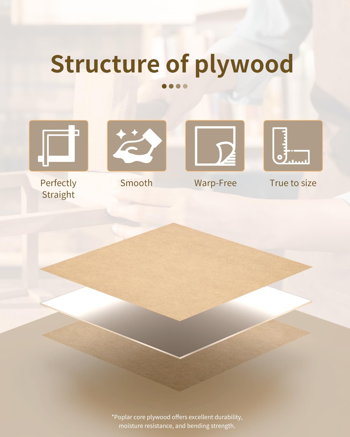 XNEONLab Basswood Plywood Sheets-15 Pack 12