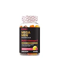 Mega Men Essentials Multi Plus - Omega 3 Gummy, 60 ct