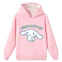 Kid Teen Fleece Pullover Long Sleeve Hoodie Graphic Cute Cozy Hooded Sweatshirt for Boy Girls