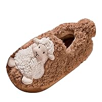 Girls Slippers Size 2 Big Girls Autumn And Winter Cute Boys And Girls Slippers Flat Girls Sports Slippers