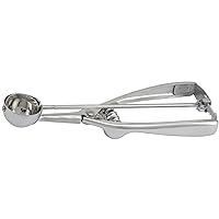 Winco Stainless Steel Disher, 3/8-Ounce