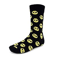 Men's Novelty Socks - Multiple Patterns! Peace, Love, Smiley, YOLO