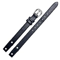 Genuine leather lady Watchbands For f ossil ES4340 ES4119 ES4000 watch straps with screw 8mm red black blue whitebracelet