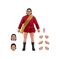 Super7 Wrestling Andre The Giant IWA World Series Ultimates Action Figure,Red,SUP81091,Standard