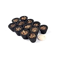 Hawan Kund Incense dhoop for puja Meditation shudhi 12 pc/Made from All Natural Ingredients/Sambrani Cups/Sambrani Dhoop Cup/guggle loban (Benzoin) agarbati (Guggul - 12 Piece)