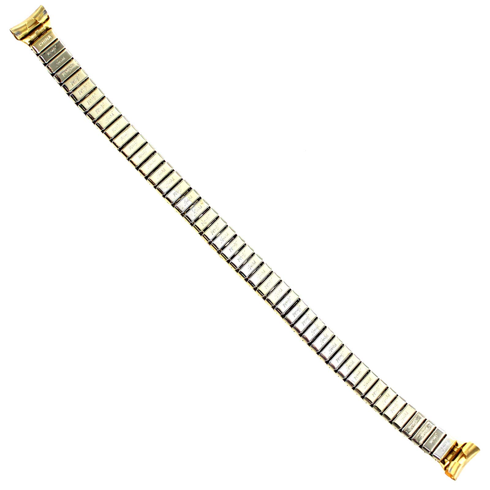 Speidel 9mm Gold Plated Twist O Flex Expansion Band