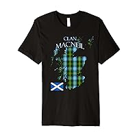 MacNeil Scottish Clan Tartan Scotland Premium T-Shirt