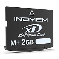 xD-Picture Card 2GB(Type M+) 2GB XD Flash Memory Cards for Olympus Fuji Fujifilm Old Digital Camera, Support Panorama Function,Create 3D Image and Digital Painting