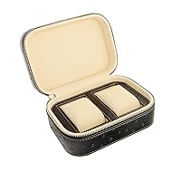 Leather Watch Box Portable Watch Case Travel Storage Organizer Box for Watches and Bracelets Watch Travel Case Storage