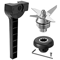 Blade Replacement Parts for Vitamix, Blender Wet Blade Replacement Assembly with Wrench and Drive Socket Replacement Compatible With Vitamix 64oz and 32oz Container