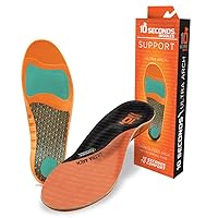 3810 Ultra Arch Support – Foam Cushion Insoles for Men & Women w/Metatarsal Pad, Plantar Fasciitis Relief, Morton's Neuroma Metatarsalgia Orthotics, Heavy Impact Shoe Insert (M 13)