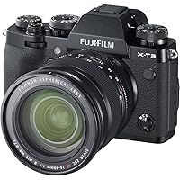 Fujifilm X-T3 Mirrorless Digital Camera, Black with Fujinon XF16-80mmF4 R WR Optical Image Stabiliser Lens Kit