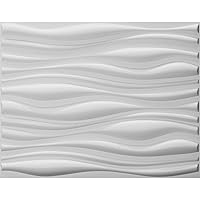 Art3d Decorative 3D Wall Panels Big Wave Deisgn, 31.5