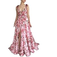 Floral Party Prom Dresses for Women Elegant Off Shoulder Puff Casua Sexy Womens Club & Night Out Dresses
