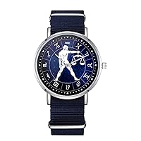 Libra Zodiac Sign Design Nylon Watch for Men and Women, Constellation Astrological Theme Wristwatch, Astrology Lover Gift