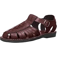 Barak - Leather Closed Toe Sandal - Mens Sandals
