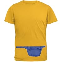 Old Glory Funny Fanny Pack Gold Adult T-Shirt - X-Large